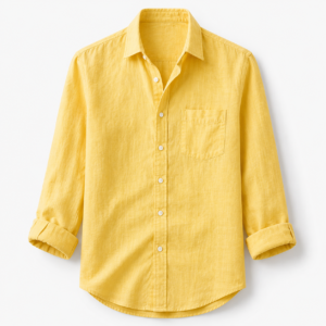 Yellow Linen Shirt